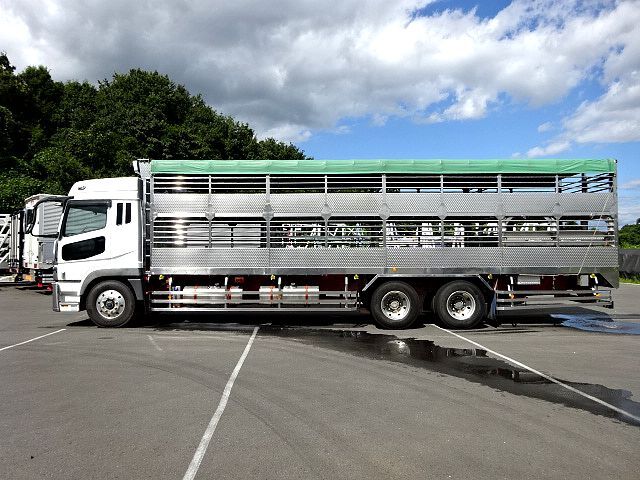 三菱 H21 スーパーグレート ハイルーフ 家畜運搬車 豚運搬 画像4