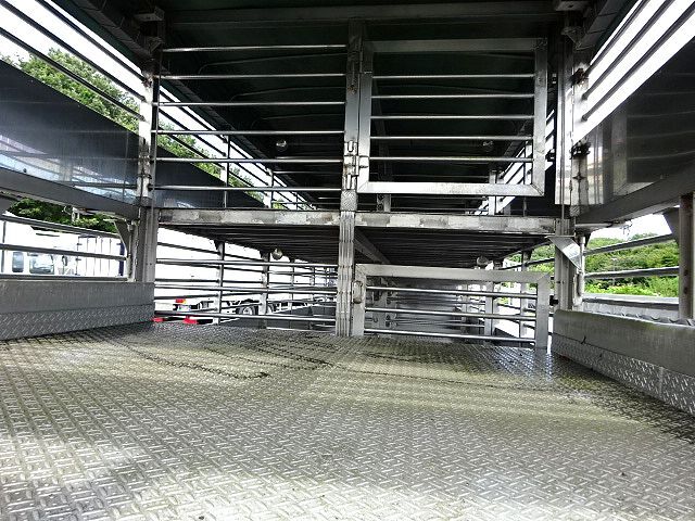 三菱 H21 スーパーグレート ハイルーフ 家畜運搬車 豚運搬 画像9