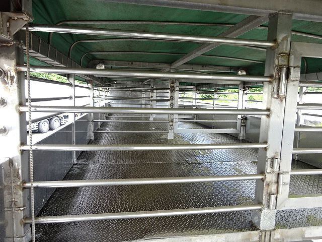 三菱 H21 スーパーグレート ハイルーフ 家畜運搬車 豚運搬 画像10