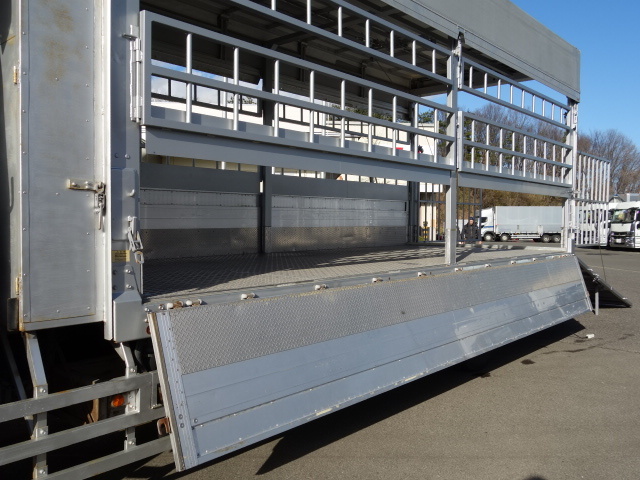 三菱 H22 ファイター 増トン 家畜運搬車 牛馬運搬 スロープ  画像10