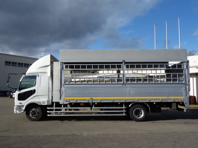 三菱 H22 ファイター 増トン 家畜運搬車 牛馬運搬 スロープ  画像4