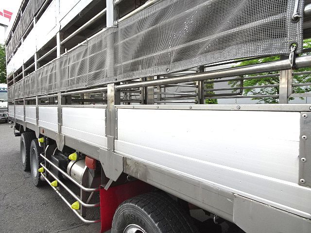 三菱 H16 スーパーグレート ハイルーフ 家畜運搬車 画像12