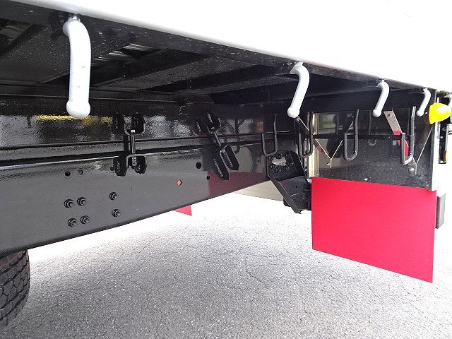 三菱 R5 S グレート  チップ運搬  スライドデッキ アルミ箱 4軸低床  未使用車 画像18