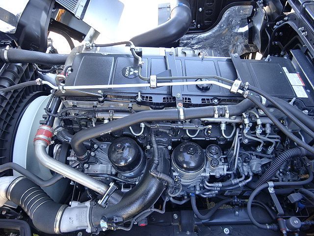 三菱 R5 S グレート  チップ運搬  スライドデッキ アルミ箱 4軸低床  未使用車 画像35