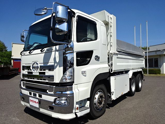 日野 H29 プロフィア ダンプ 530 x 220 積載9.1t 車検付 画像2