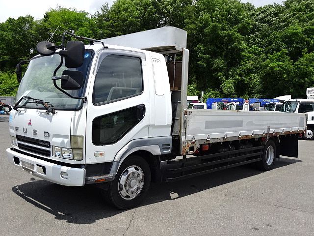 三菱 H16 ファイター 増トン平ボディ 積載7.3ｔ6200ワイド  アウトレット