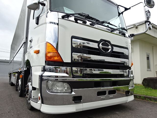 日野 H27 プロフィア 7速M/T 4軸低床 アルミウイング ハイルーフ 画像69