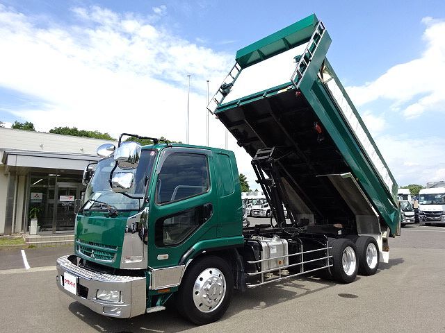 三菱 H19 ファイター 515x230 ダンプ 6速M/T 積載10.9t 車検付  画像1