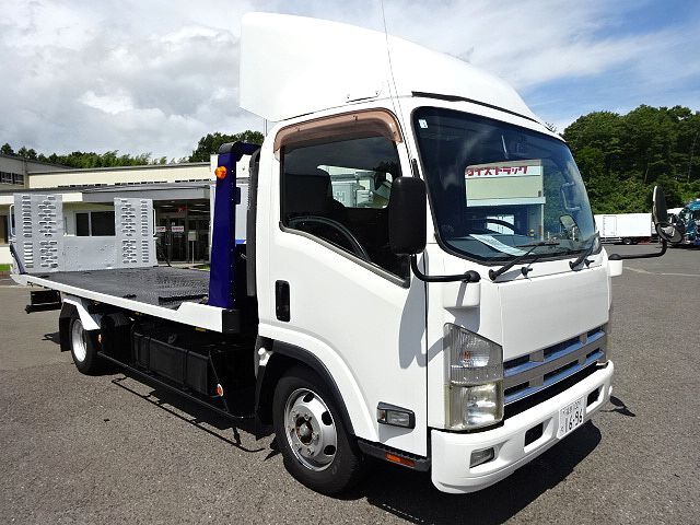 日産 H23 アトラス キャリアカー 積載3t フラトップ 車検付き 画像4