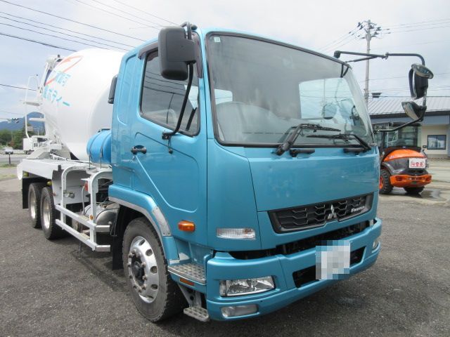 三菱 H26 ファイター 3軸2デフ ミキサー車 ドラム容量9.8㎥ 車検付 画像3