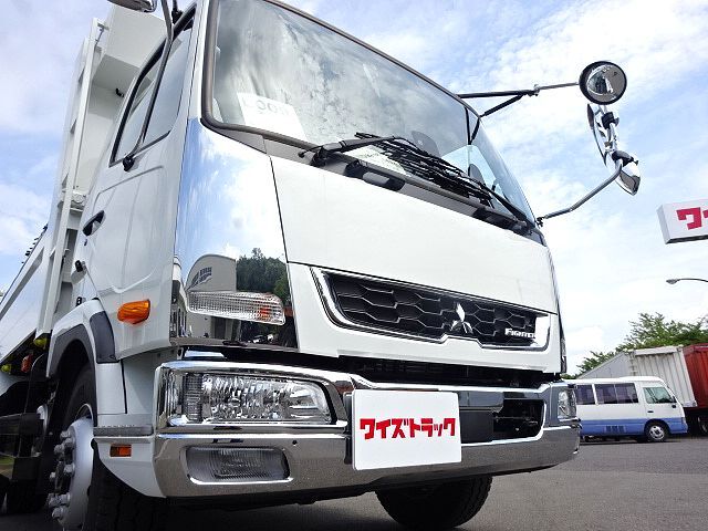 三菱 R6 ファイター 増トン 7.9t 新明和製ダンプ 内寸長3.50m 千葉H 未使用車 画像19